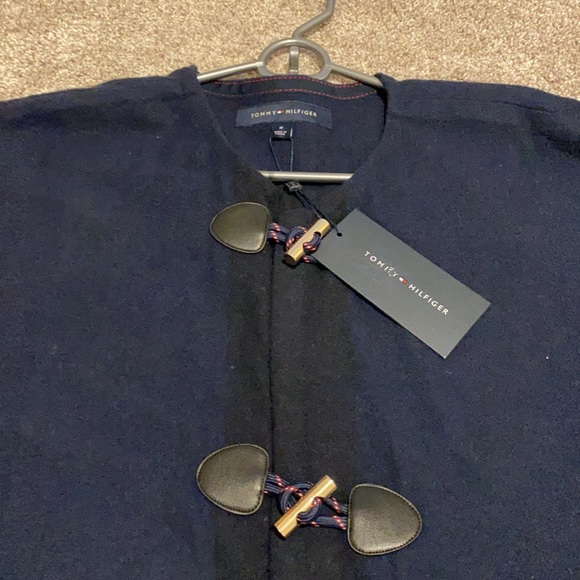 Tommy Hilfiger Womens Navy Mock Sweater Size M - Picture 7 of 13